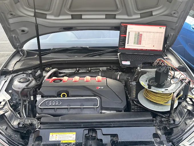 ECU remap and car remapping work in Leicester, example 1